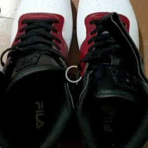 ? FILA VULC 13 MID PLUS BLACK BURGUNDY CLASSIC HIGH TOP SNEAKERS x 2 Fila | Shoes | Fila Vulc 3 Mid Plus Black Burgundy Classic  main image 4